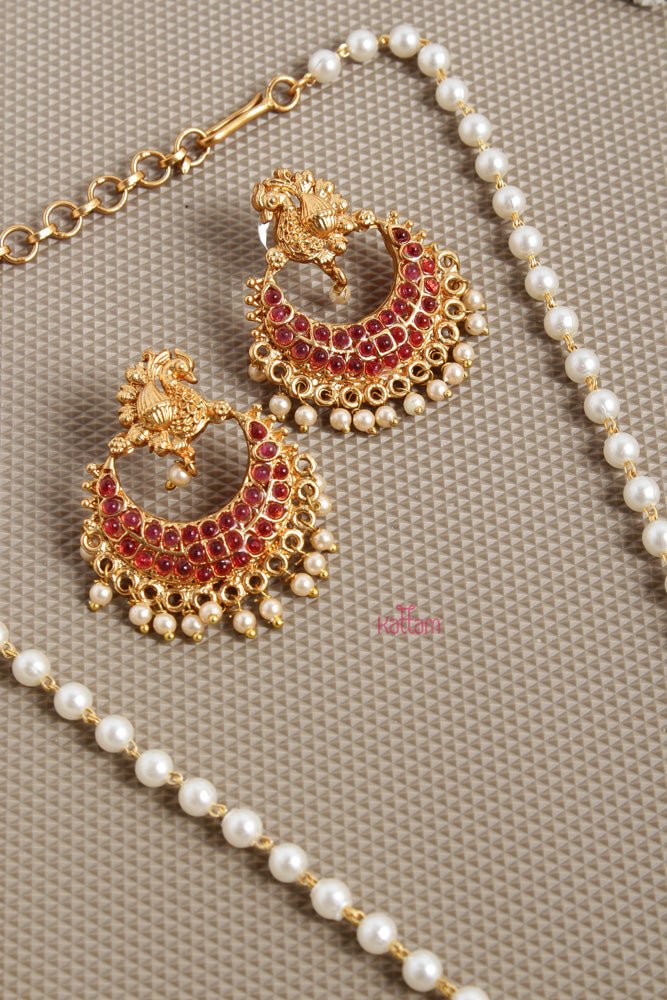 Budgetted Chandbali Pearl Chain - N2605