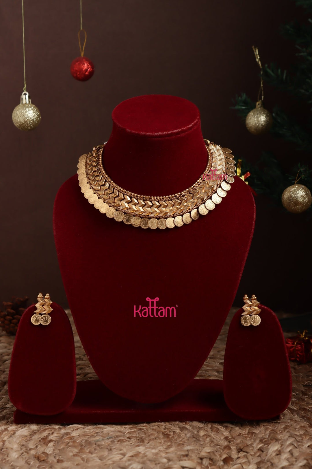 Budgetted Layered Coin Choker - N3941