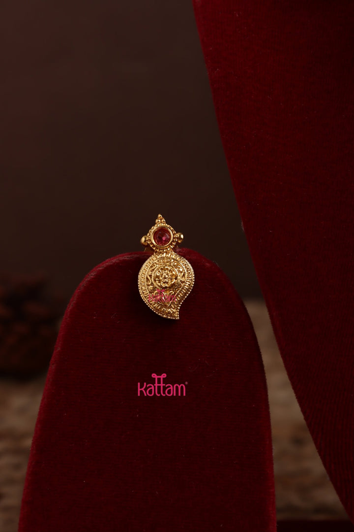 Budgetted Matte Manga Stone Choker - N3940