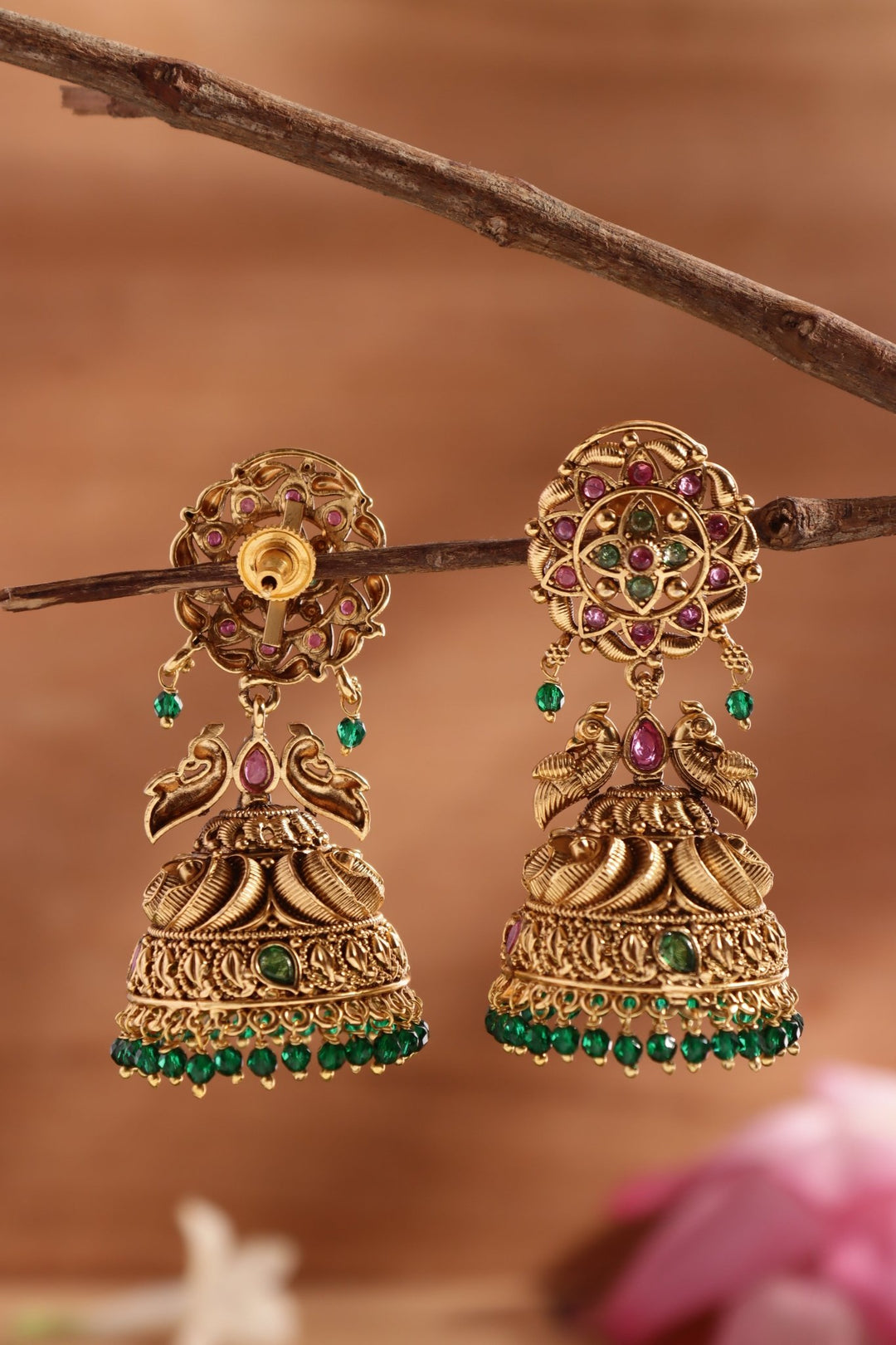 Chakra Bridal Jhumka - E1470