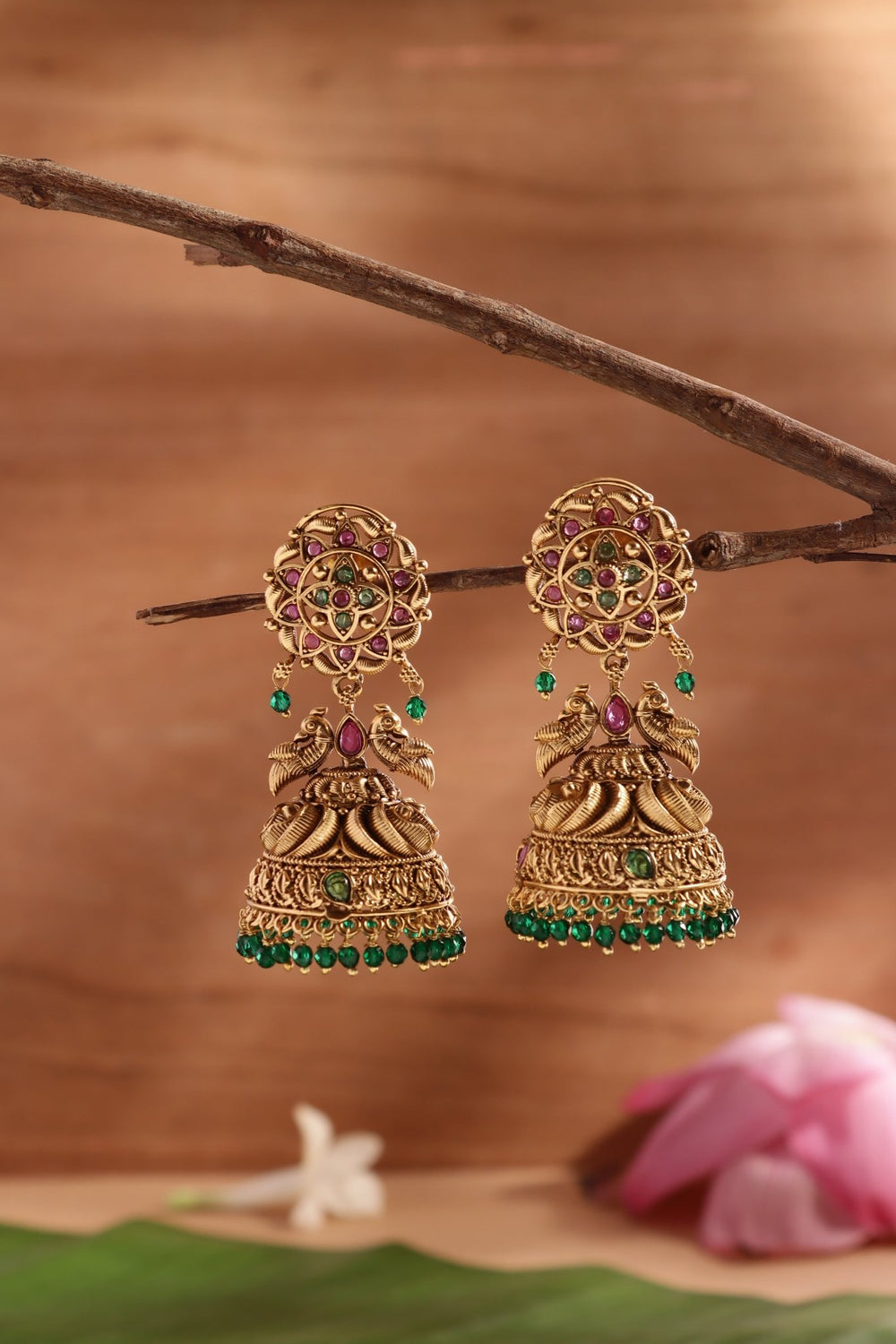 Chakra Bridal Jhumka - E1470