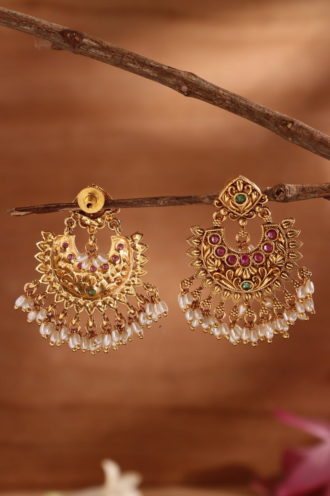 Chandrika Pearls Earring - E1498