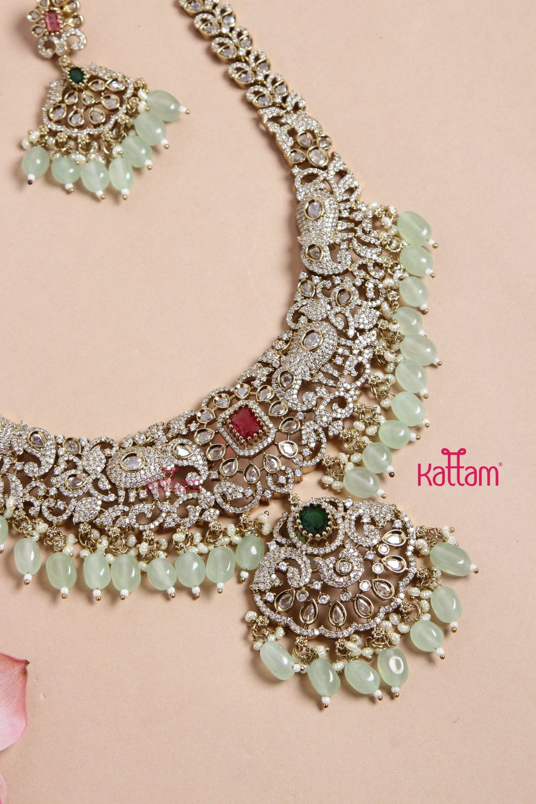 Chiara Victorian Bridal Haram - N6142