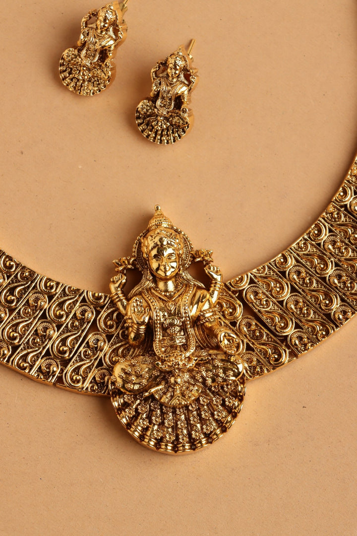 Classic Nagas Lakshmi Necklace - N4105