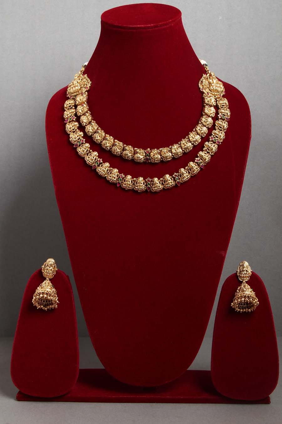 Classy Layered Gold Necklace - N1388