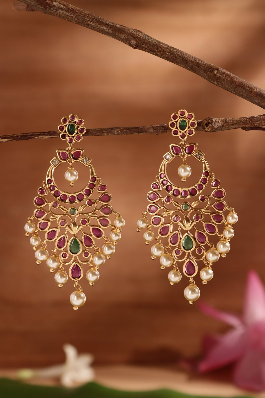 Danika - Chandbali Earring - E1509