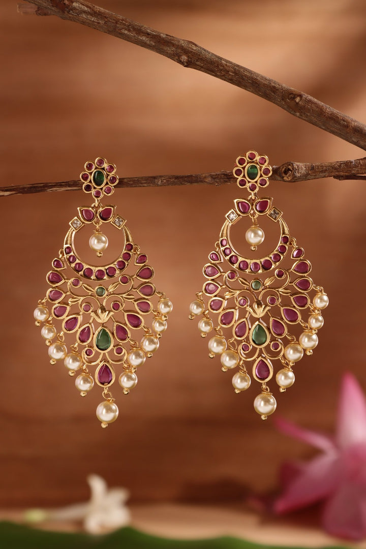 Danika - Chandbali Earring - E1509