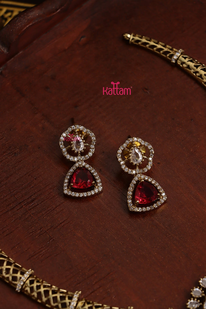 Deepthi - Ruby Hasli Choker - N5353