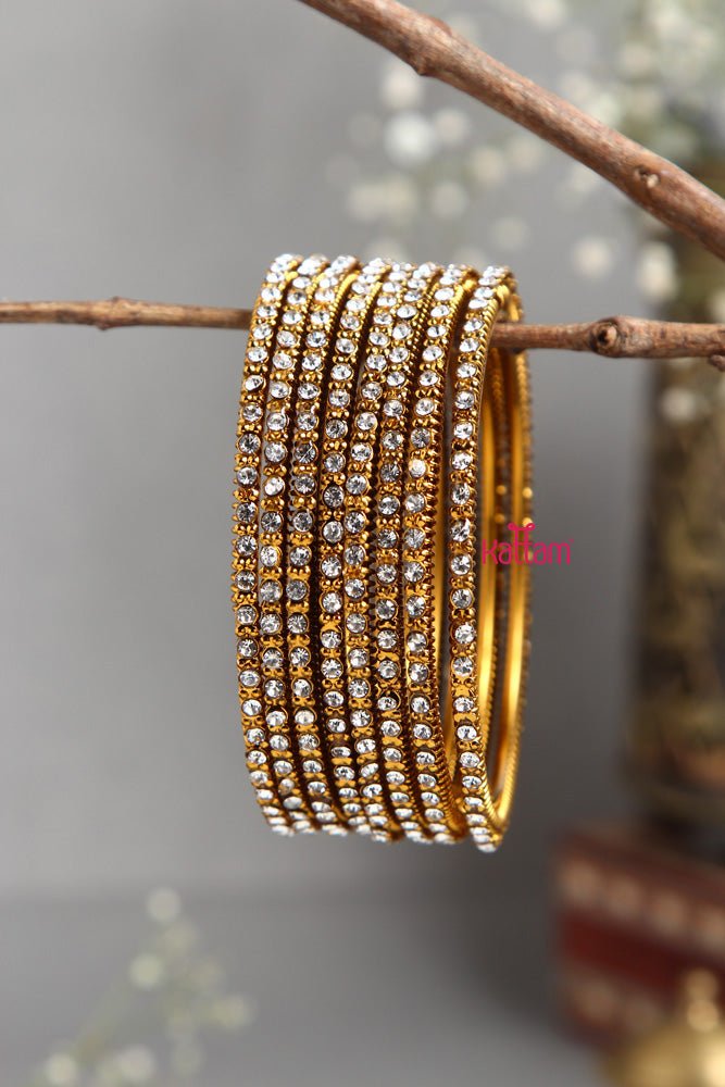 Designer Stone Bangle - B389 -V4