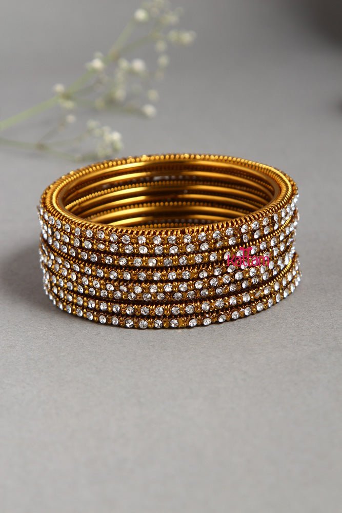 Designer Stone Bangle - B389 -V4