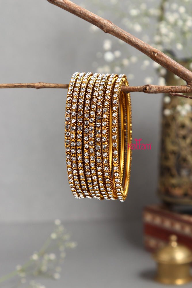 Designer Stone Bangle - B389 -V4