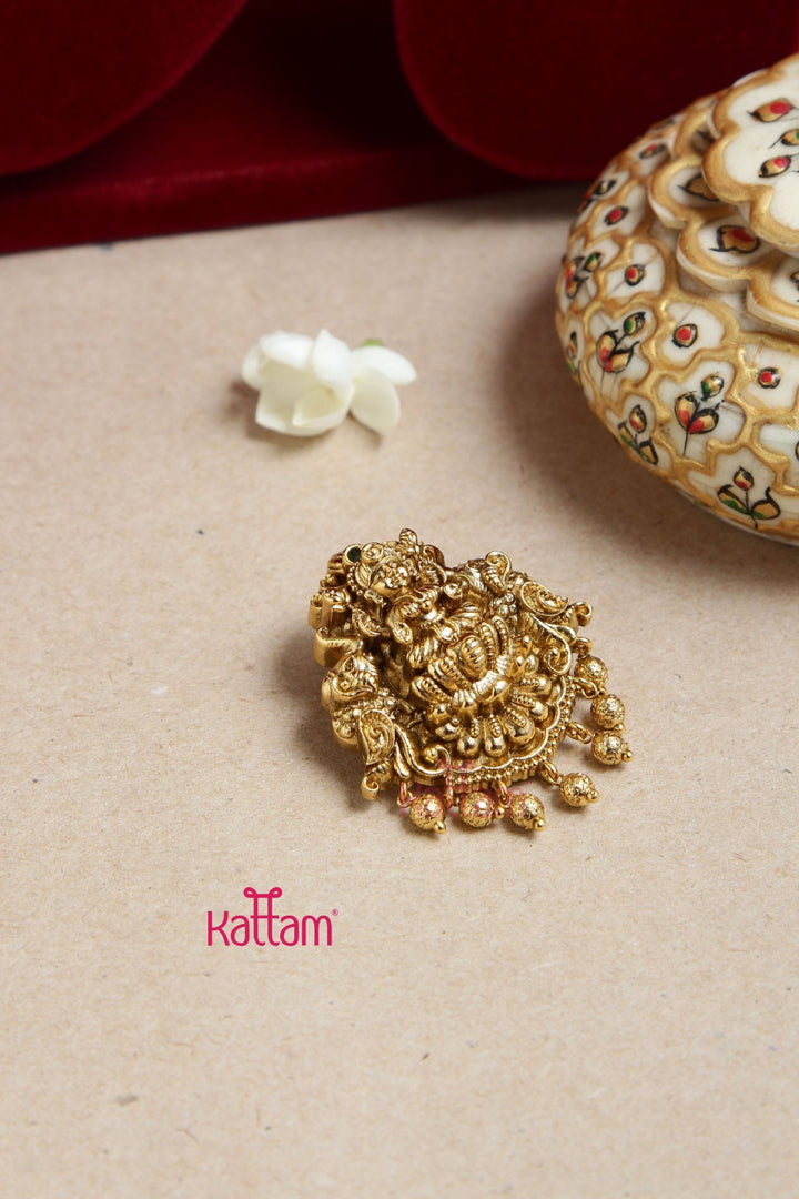 Devika - Goddess Ruby Necklace ( Detachable) - N3006