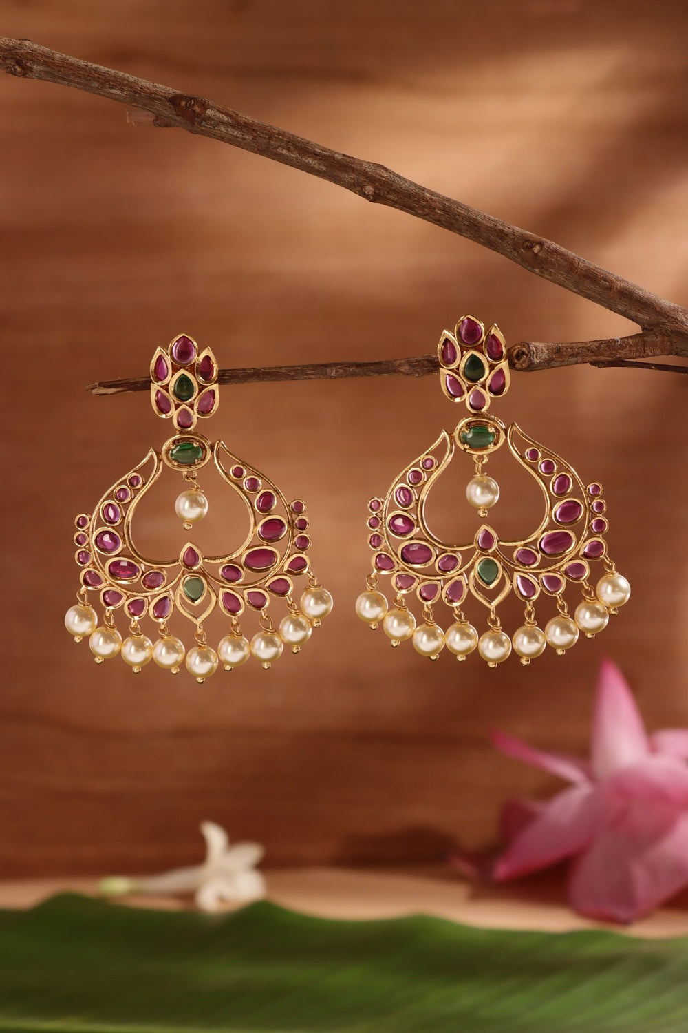 Dhanvi - Chandbali Earring - E1511