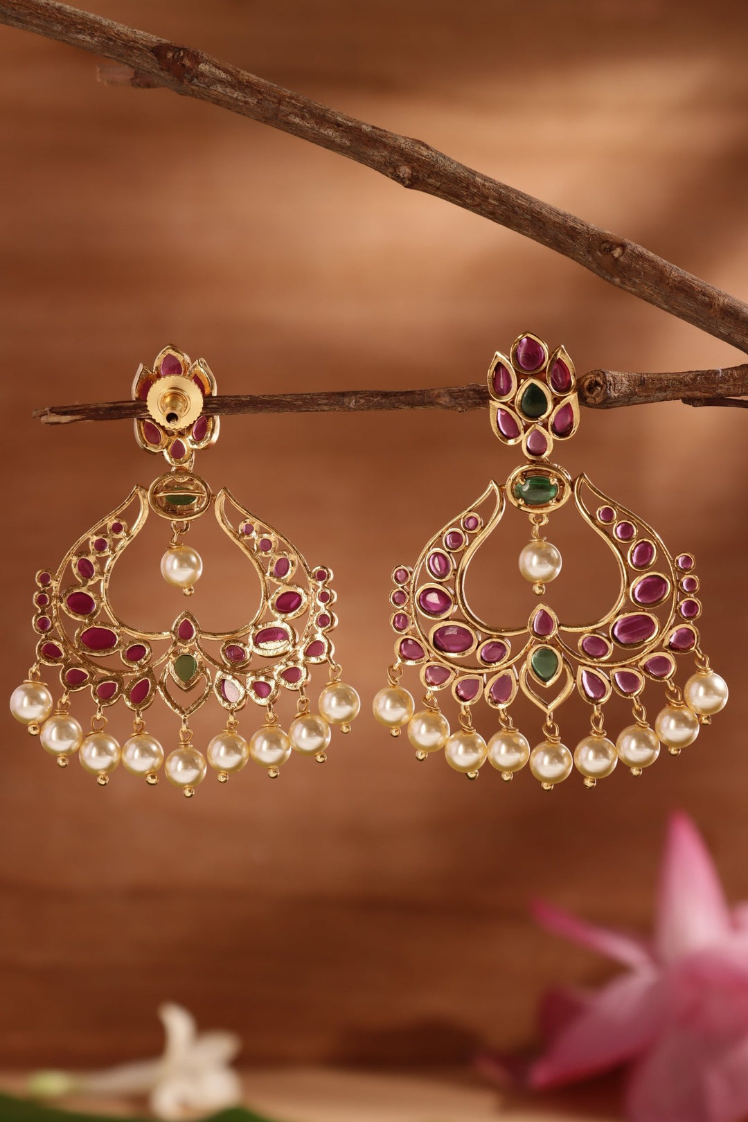 Dhanvi - Chandbali Earring - E1511