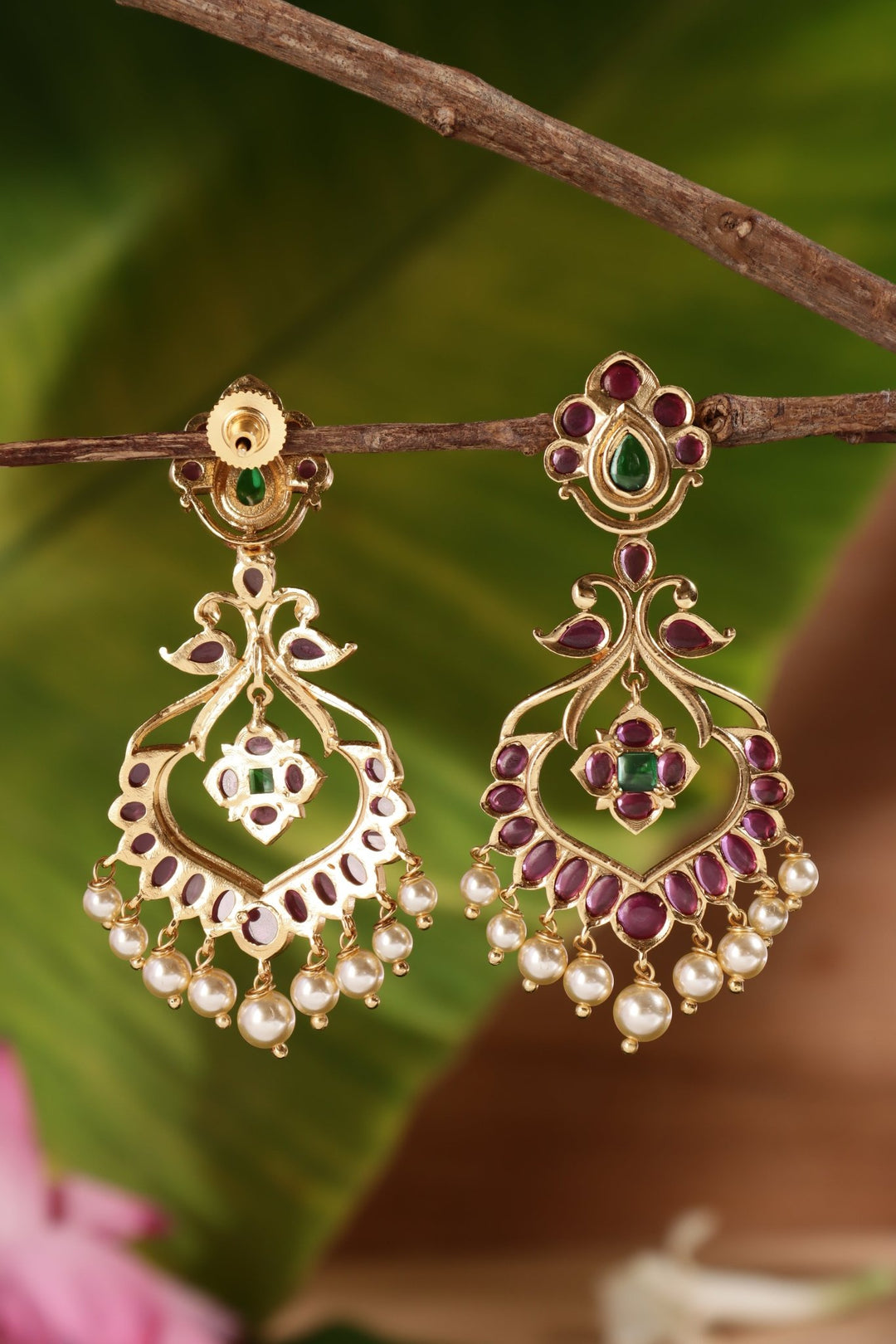 Dharsha - Peacock Earring - E1510
