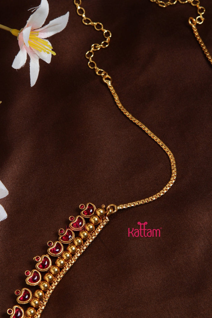 Diya Ruby Hip Chain - HB162
