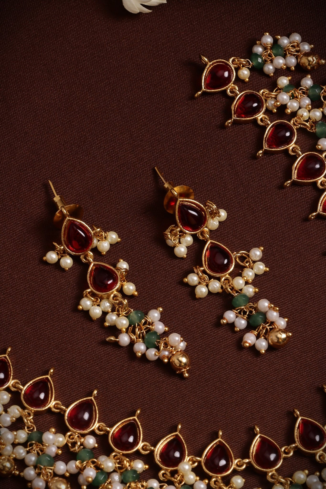 Drop Pearls Choker - N4142