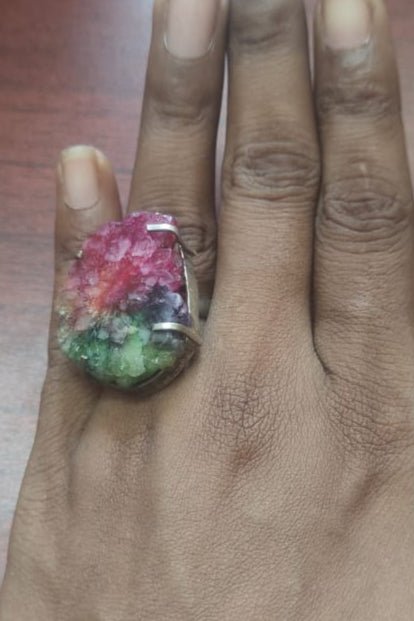 Druzy Ring R27 - R27
