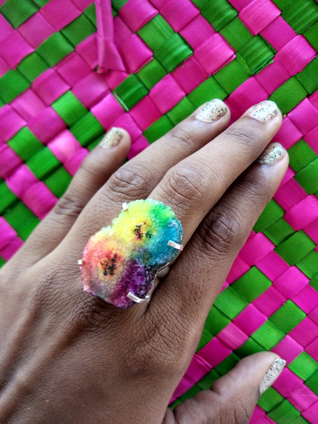 Druzy Ring R28 - R28