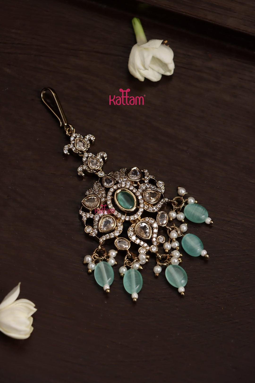 Edora - Victorian Pastelgreen Maangtikka - MT182