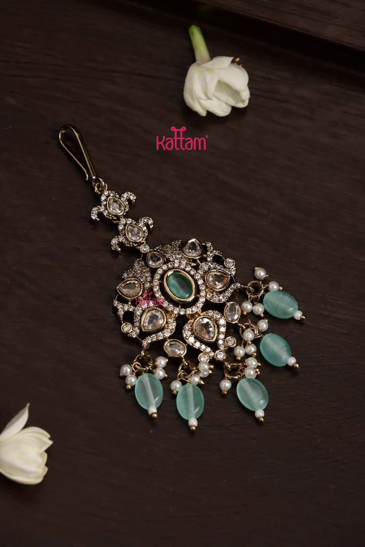 Edora - Victorian Pastelgreen Maangtikka - MT182