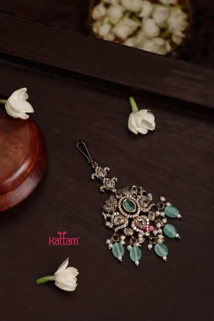 Edora - Victorian Pastelgreen Maangtikka - MT182