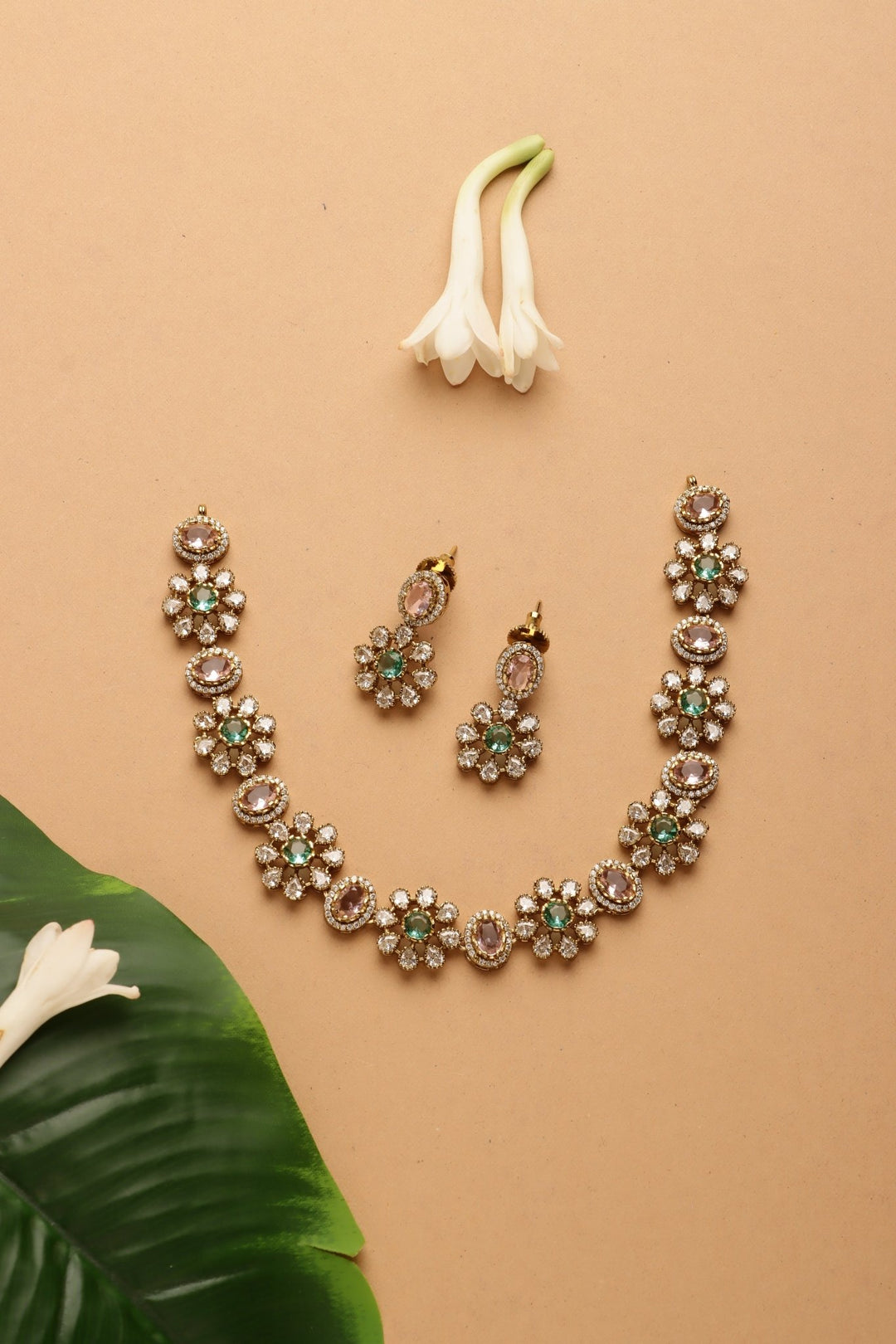 Edwina - Floral Victorian Choker - N6176