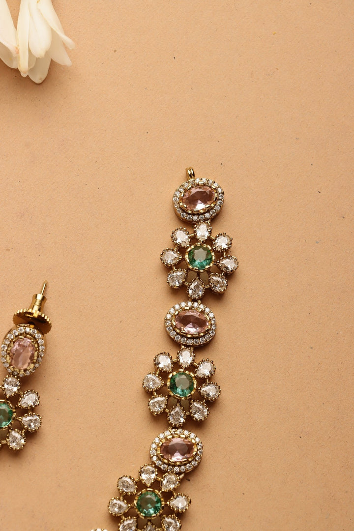 Edwina - Floral Victorian Choker - N6176