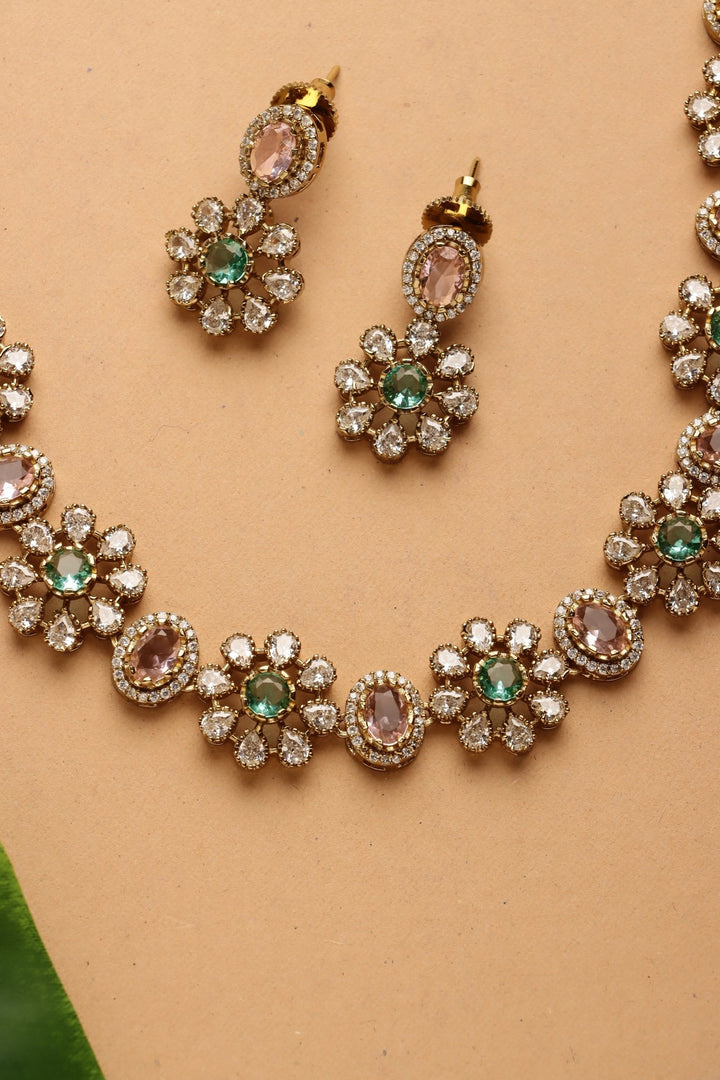 Edwina - Floral Victorian Choker - N6176