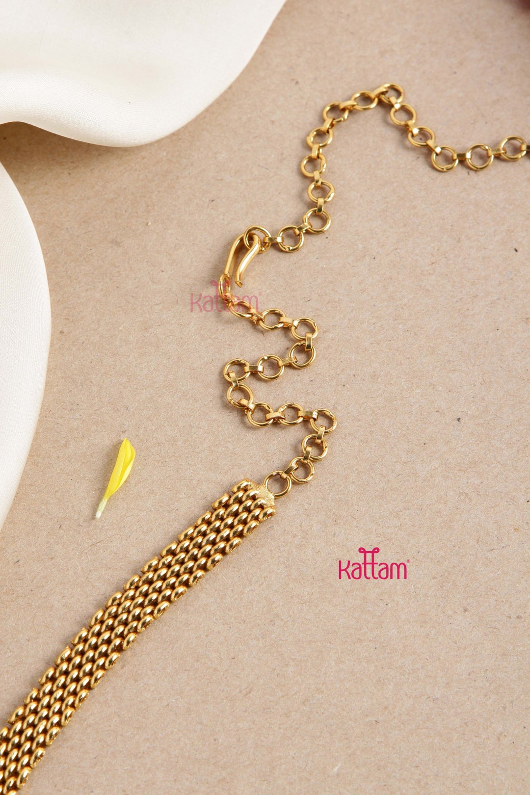 Elegant Stone Floral Hipchain - HB118