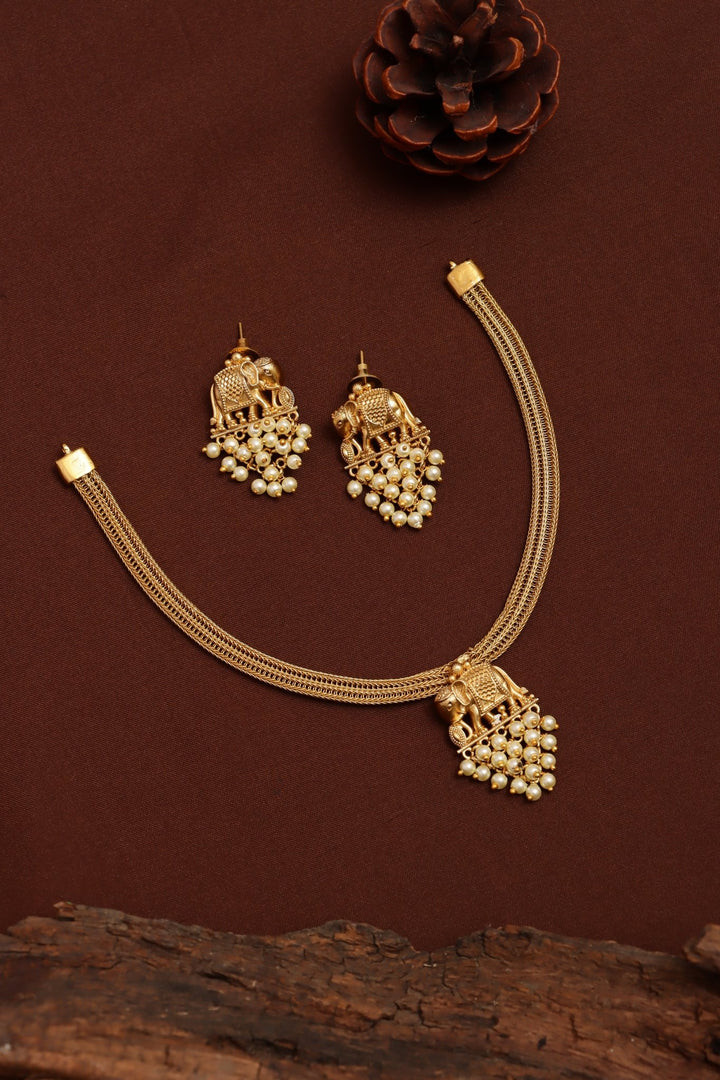 Elephant Attigai - Pearl - N3716