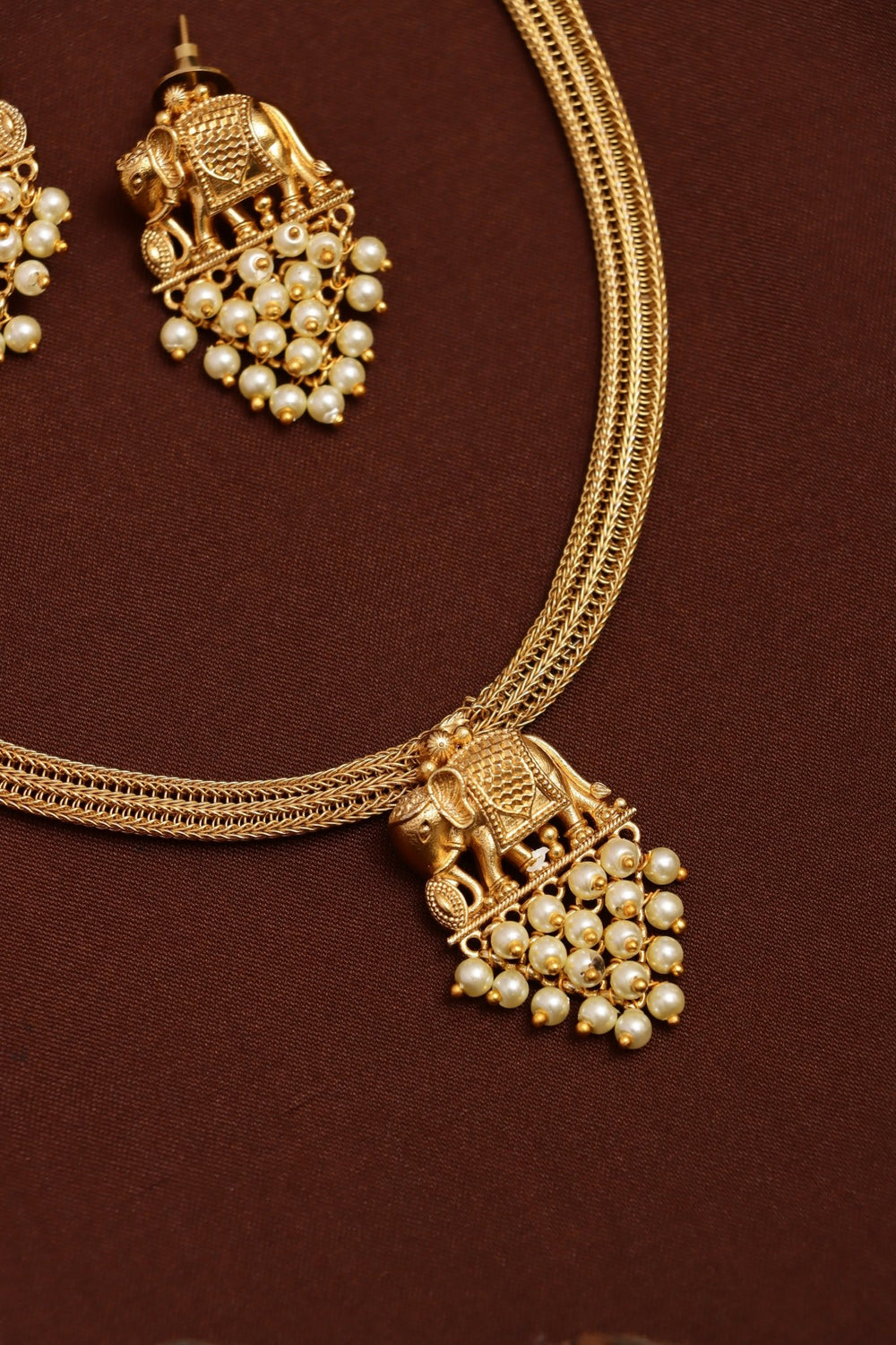 Elephant Attigai - Pearl - N3716