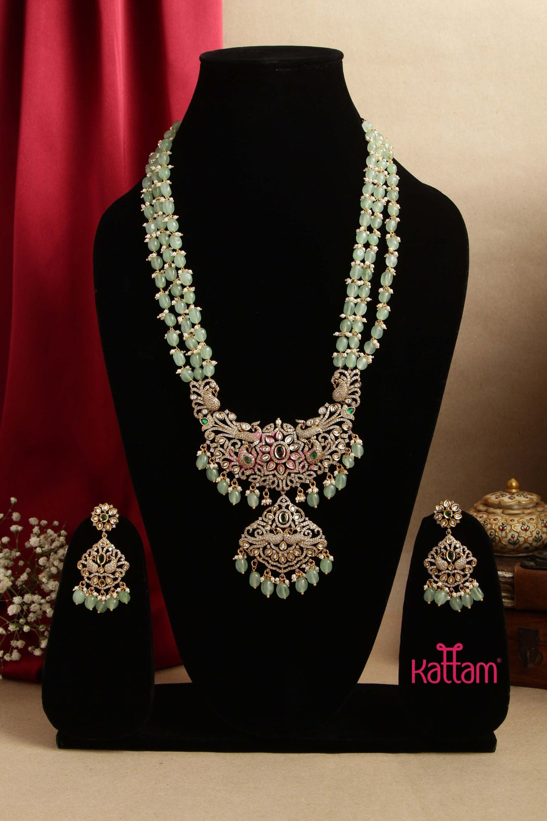 Elizabeth Victorian AD Haram - Pastel Green - N6068