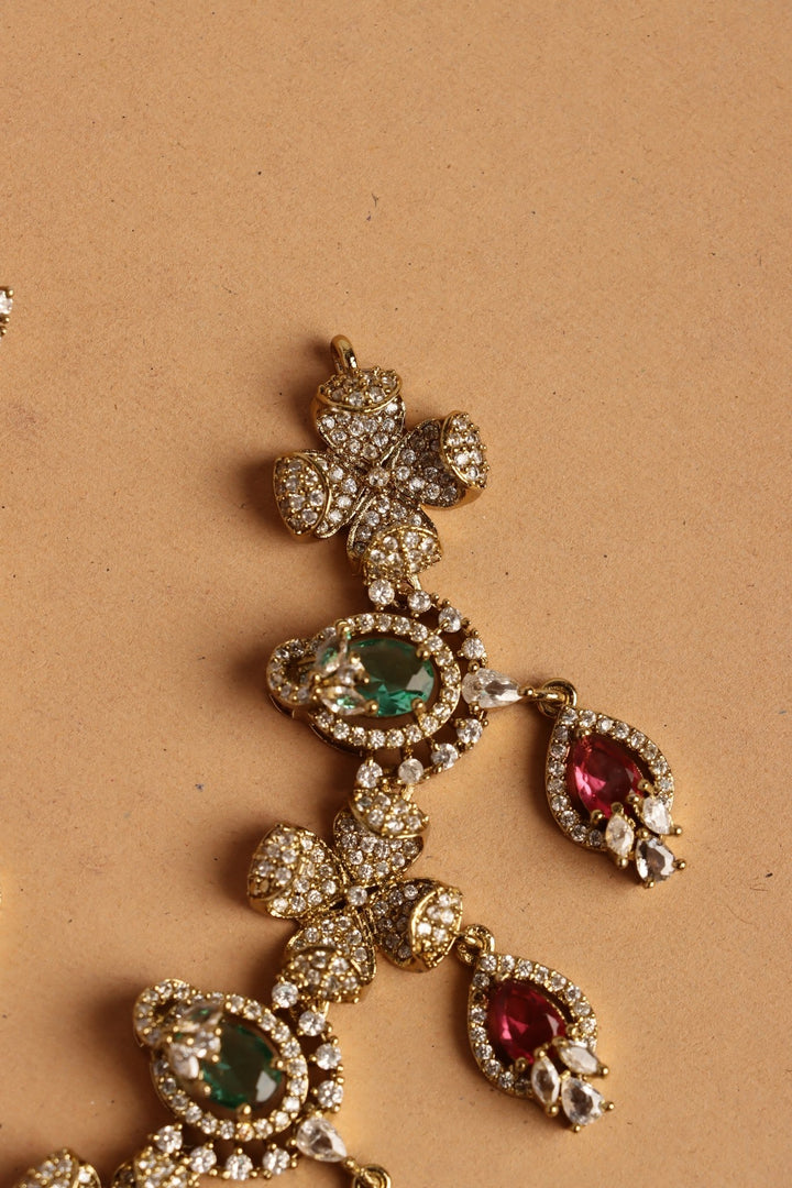 Elsa - Victorian Flower Necklace - N6177