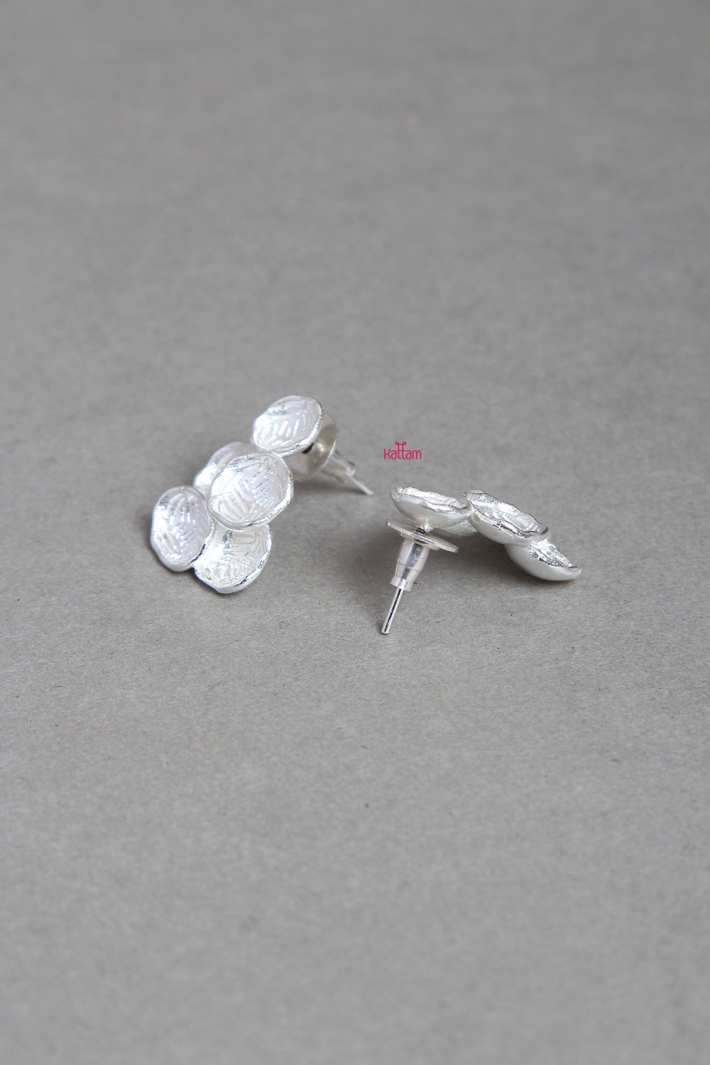 Embedded Silver Earrings - E110