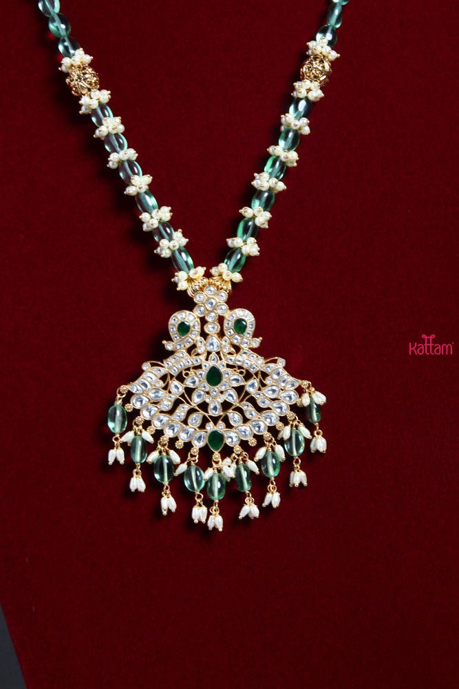 Emerald Kundan Mala - N1478