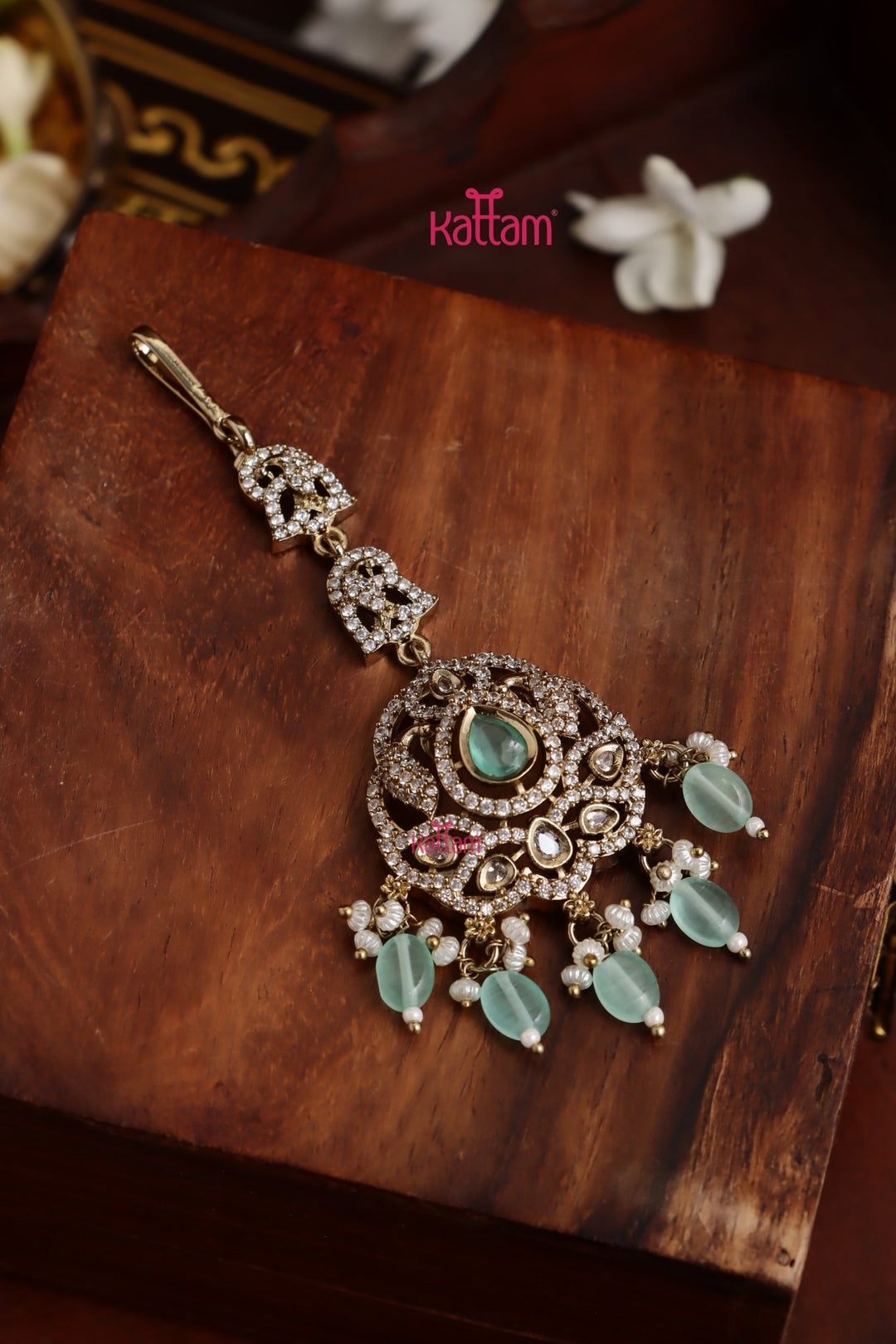 Envi - Victorian Pastelgreen Maangtikka - MT170