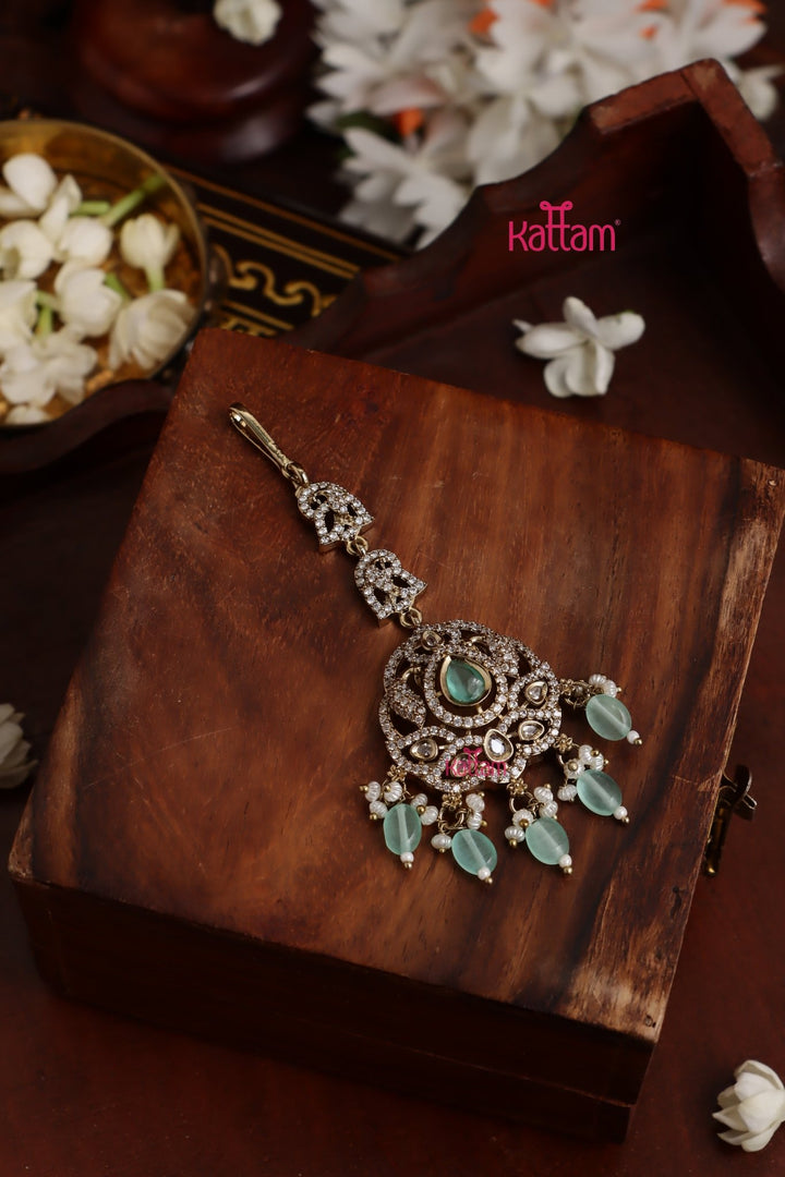 Envi - Victorian Pastelgreen Maangtikka - MT170