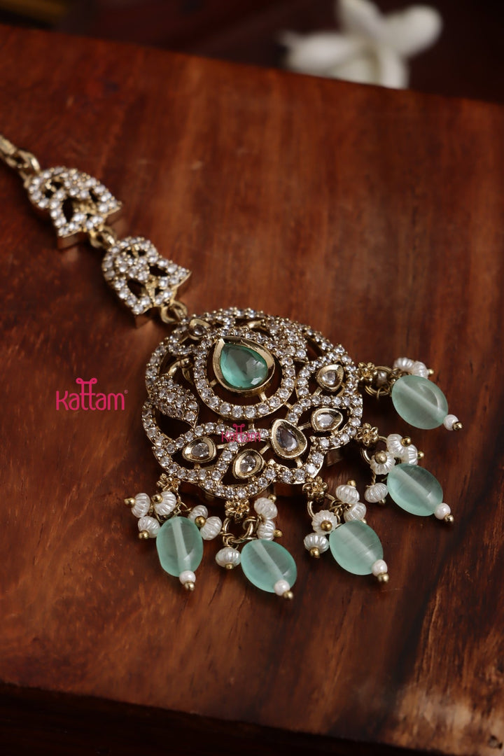 Envi - Victorian Pastelgreen Maangtikka - MT170