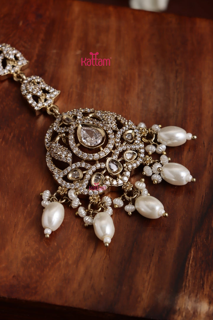 Envi - Victorian Pearl Maangtikka - MT169