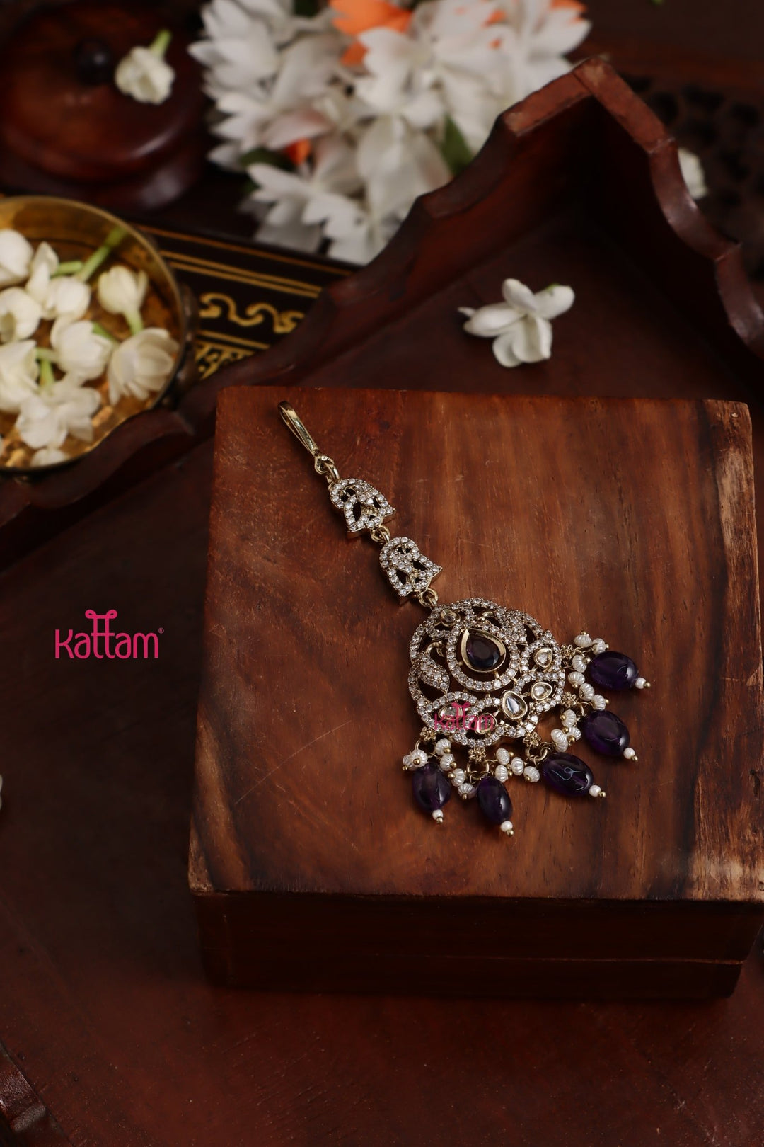 Envi - Victorian Purple Maangtikka - MT168