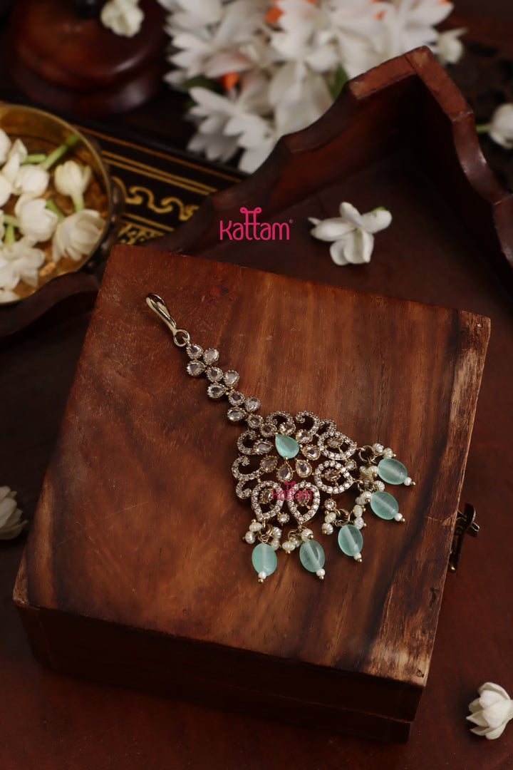 Eshva - Victorian Pastelgreen Maangtikka - MT188