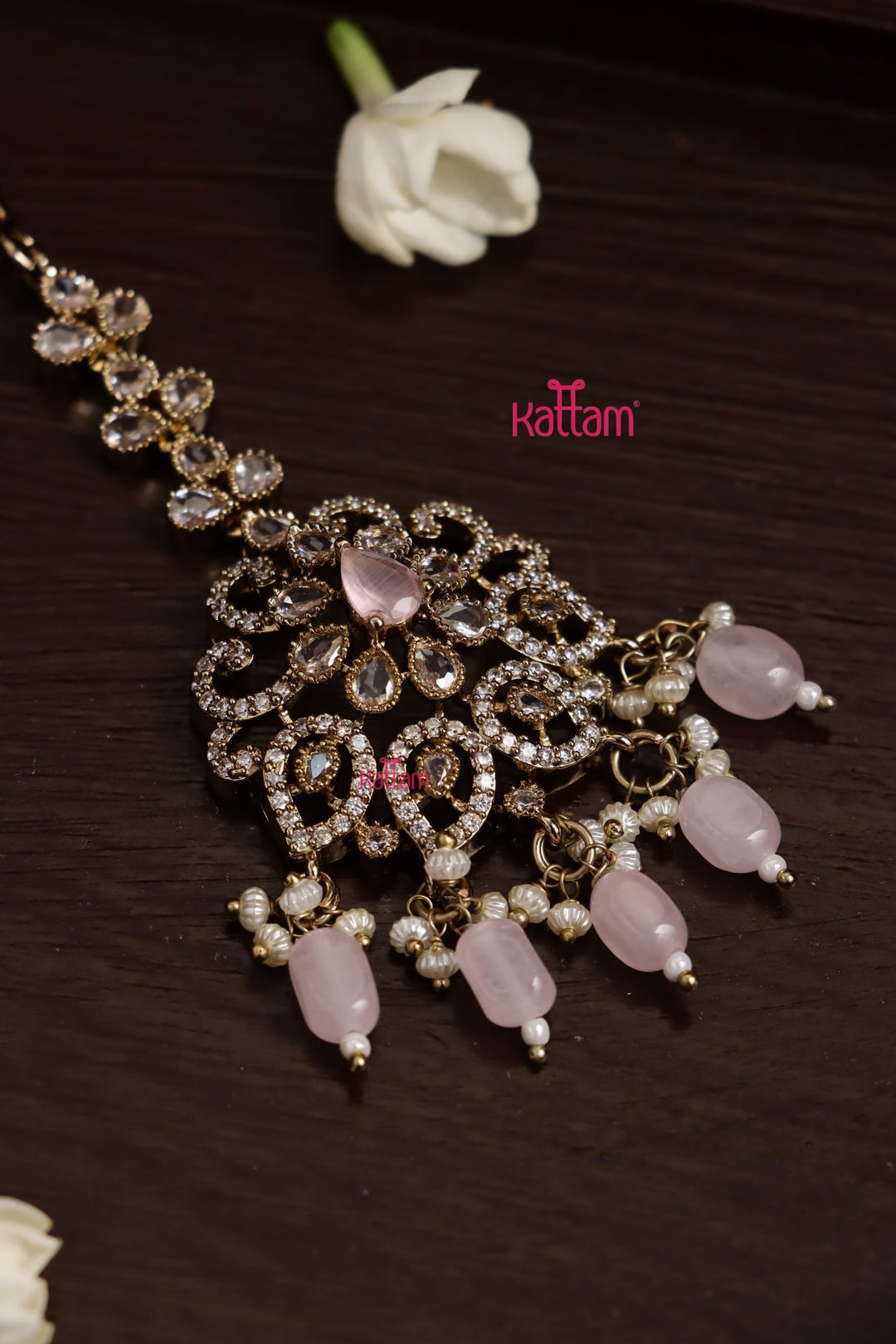 Eshva - Victorian Pastelpink Maangtikka - MT189