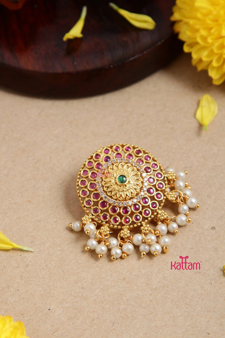 Floral Bun Billai - Design 17 - JB045