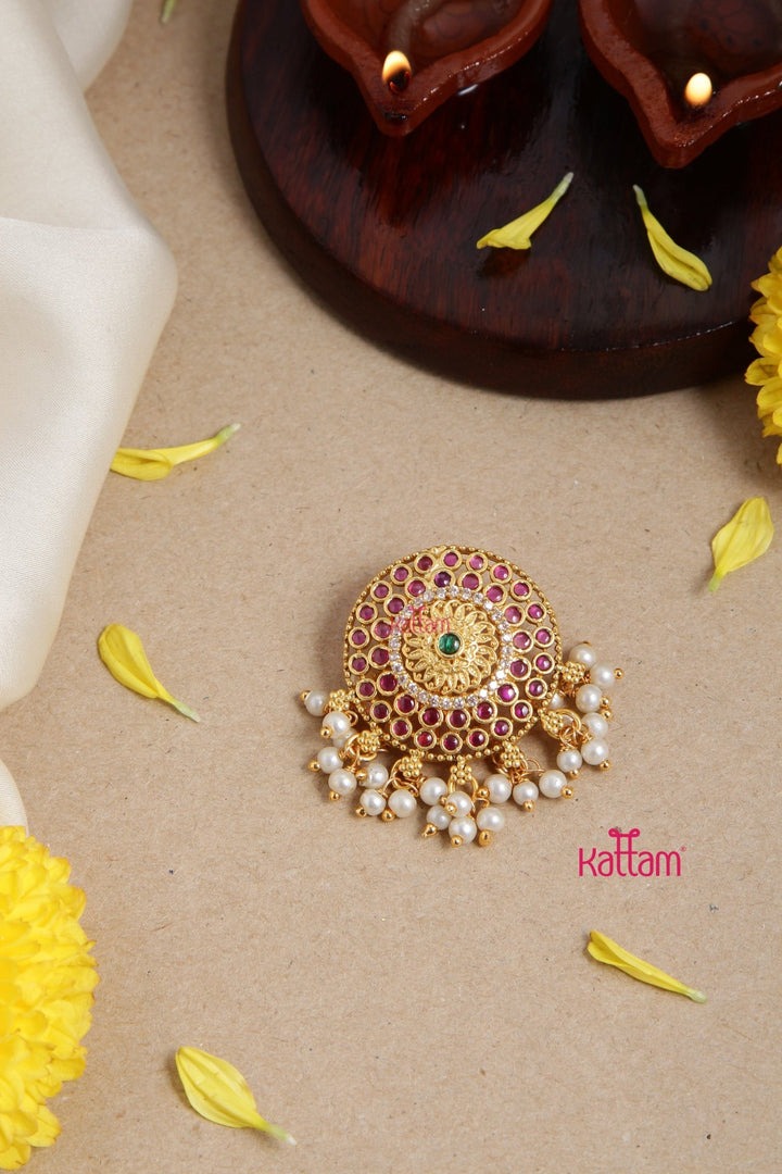Floral Bun Billai - Design 17 - JB045