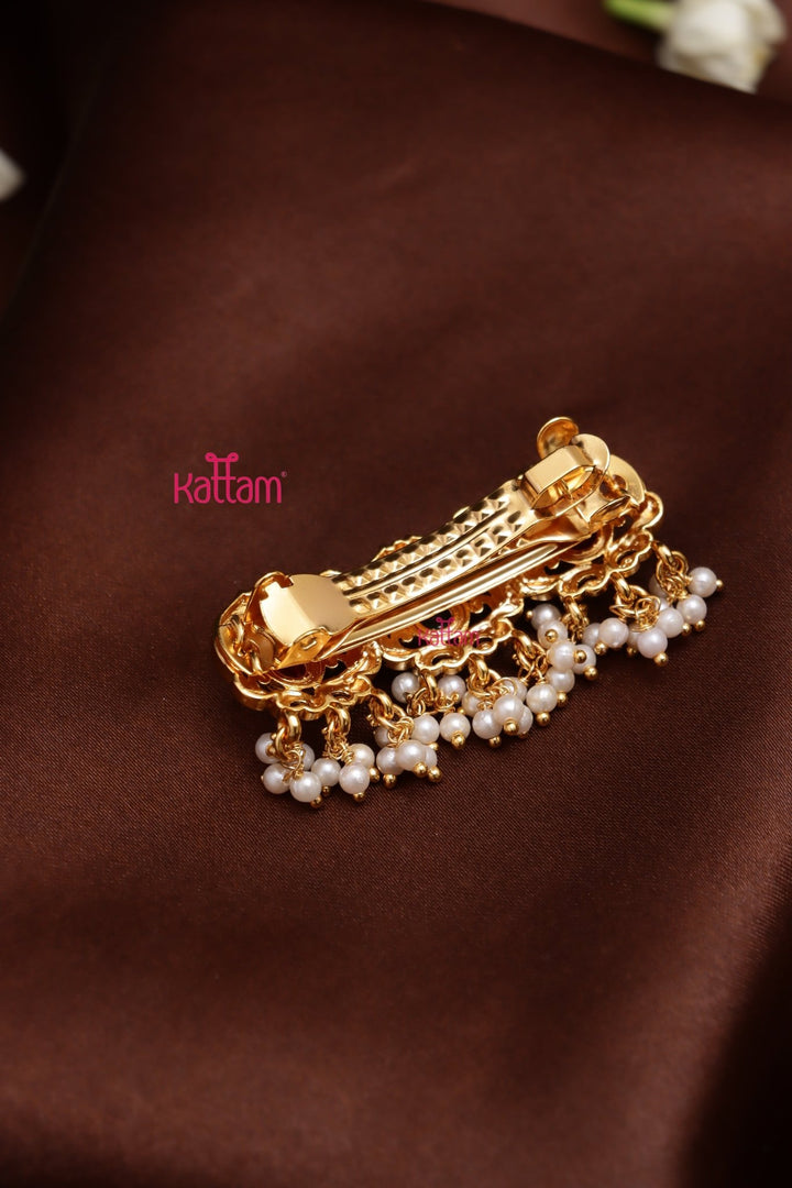 Flourish Pattern Hair Clip - HC138