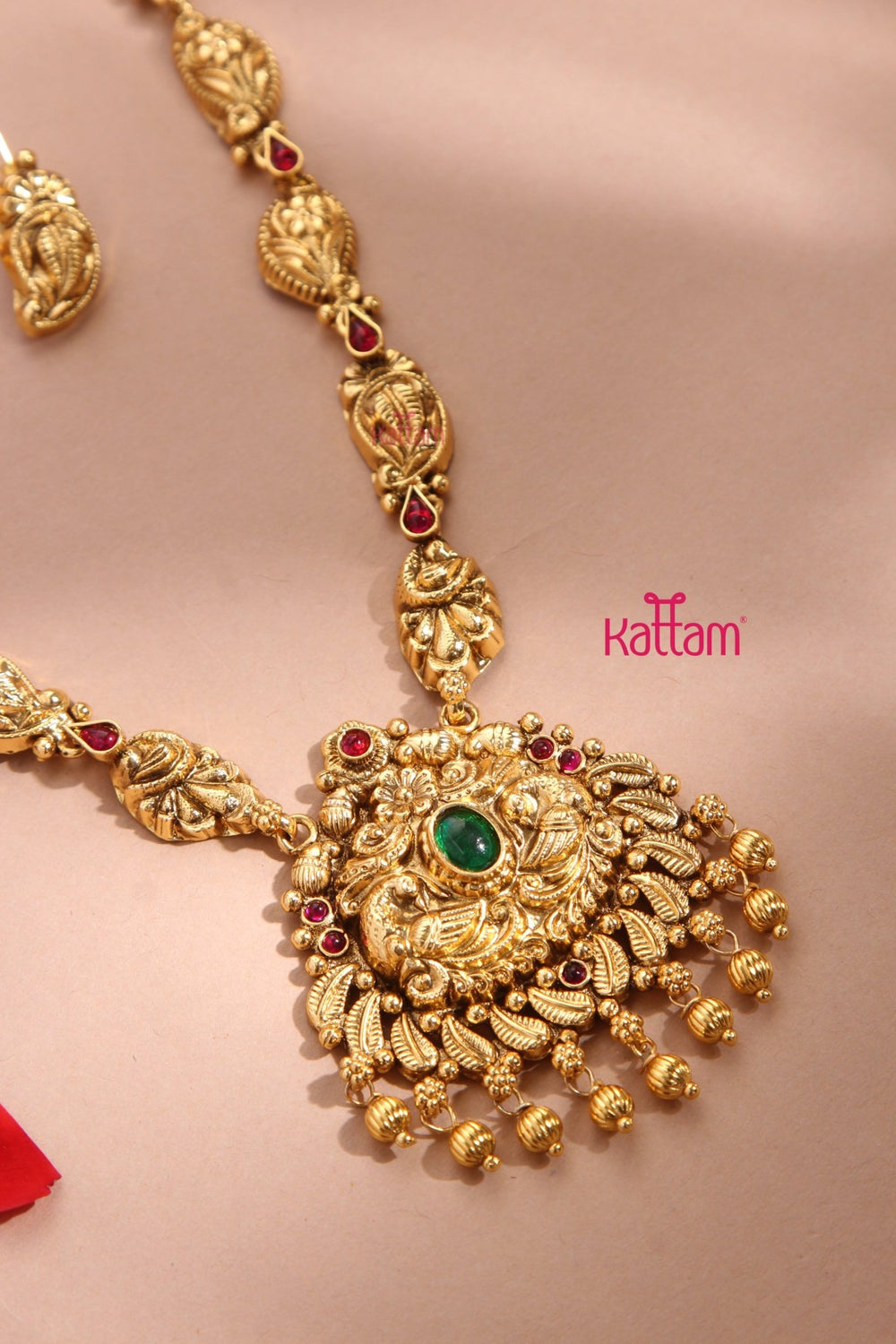 Flourish Peacock Necklace - N3304