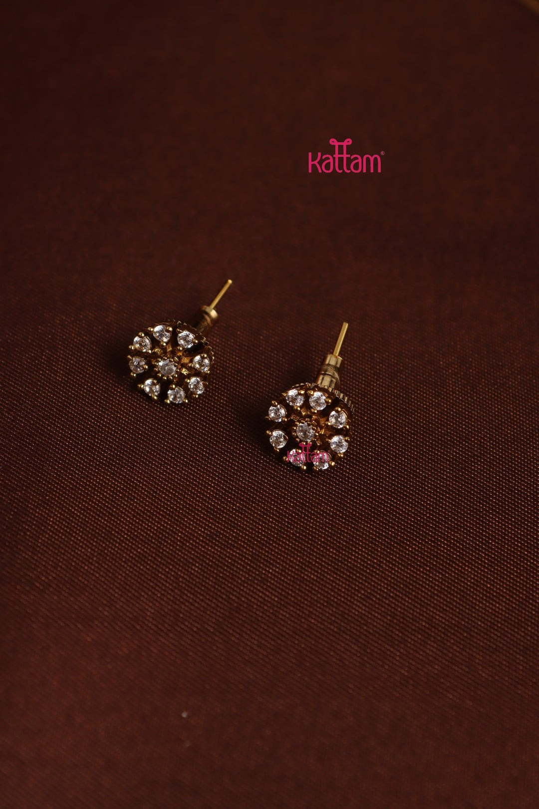 Flower Stone Invisible Choker - N3956