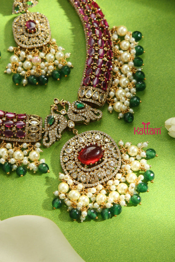 Gajol - AD Mulstistone Choker - N5162