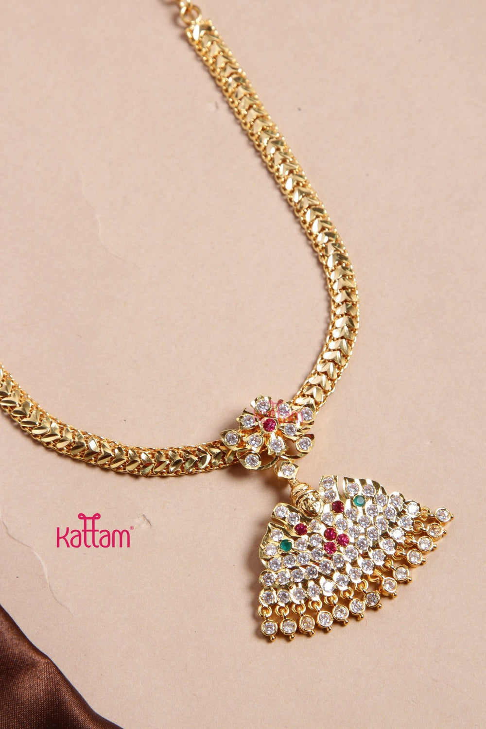 Gati Goldtone Goddess Attigai - N3172